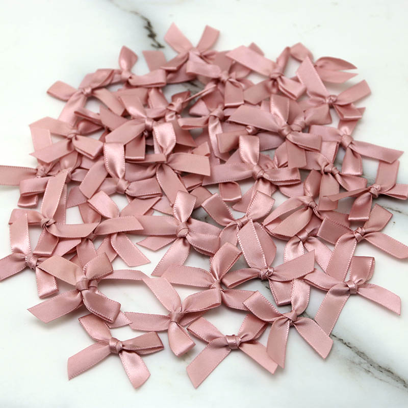 Art Craft Flower - (50 buah) 4*4cm pita warna-warni pita