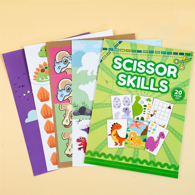 Art Craft 4 Years Old - ﻿ 20 Buah Buku Potongan Kertas