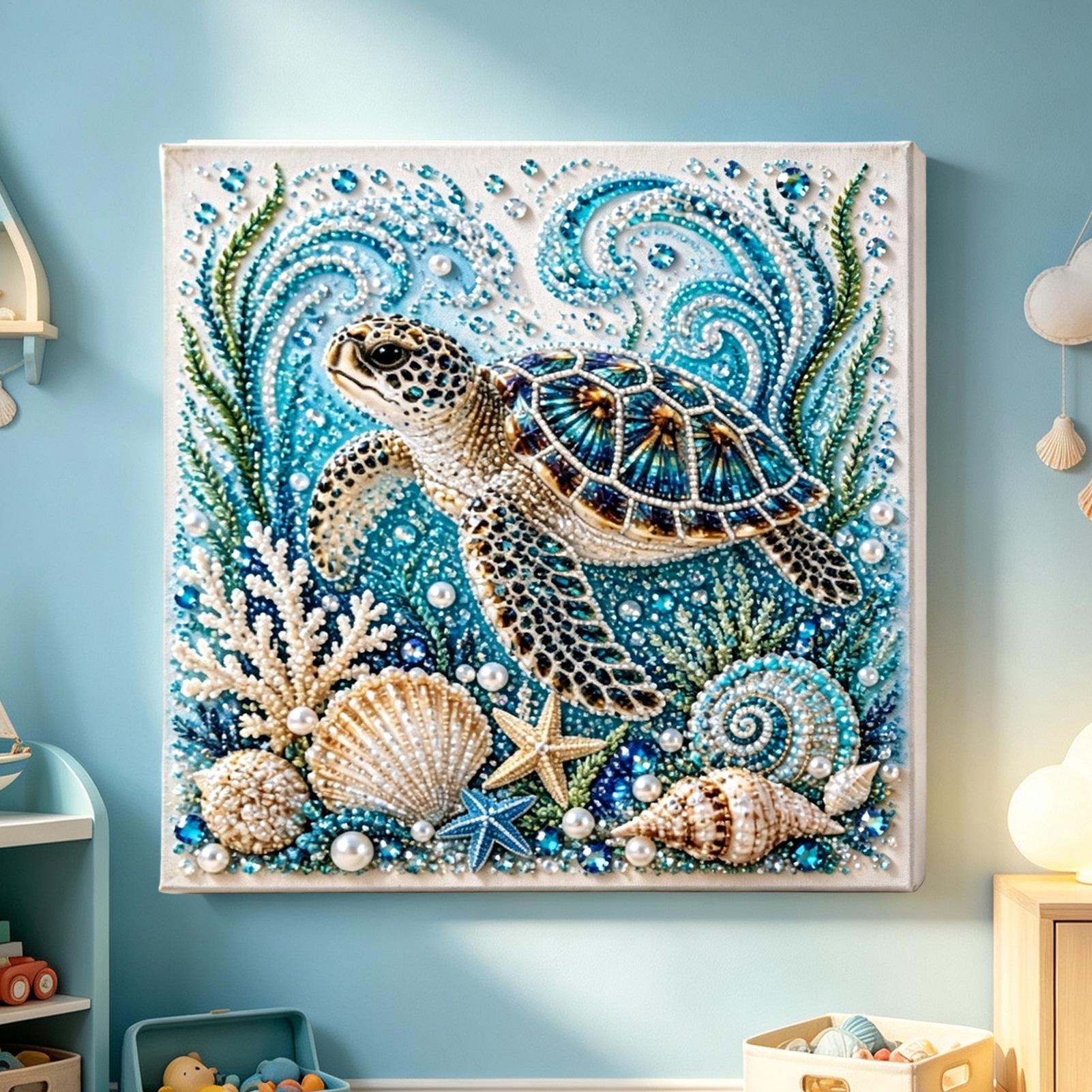 Art Craft Jellyfish - Kit Kerajinan Mutiara Bertema Lautan DIY