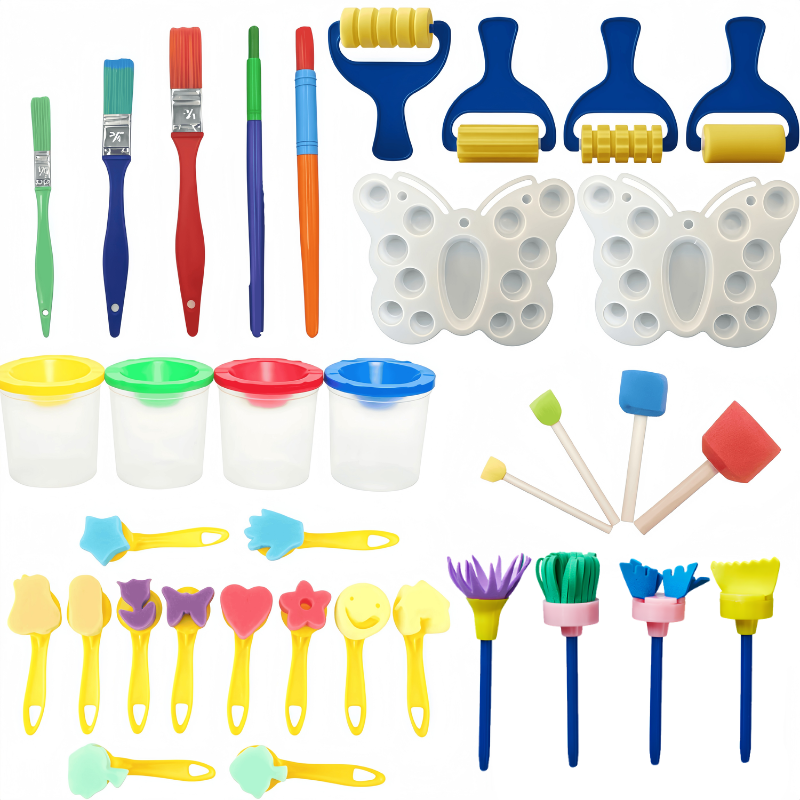 Art Craft Classes - 35 Buah Perlengkapan Melukis untuk Pemula,