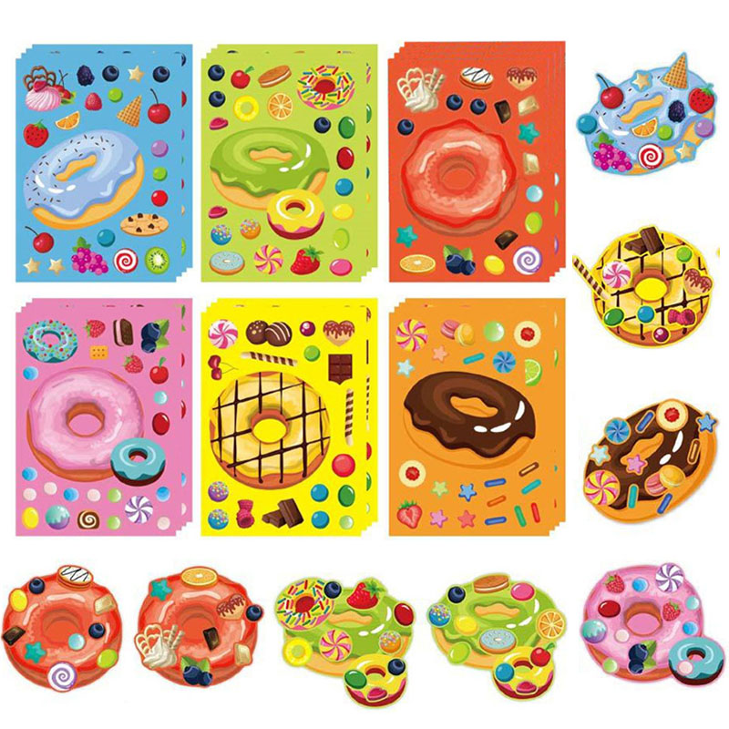 Art Craft 4 Years Old - Stiker Donat Buatan Sendiri untuk Anak-Anak,