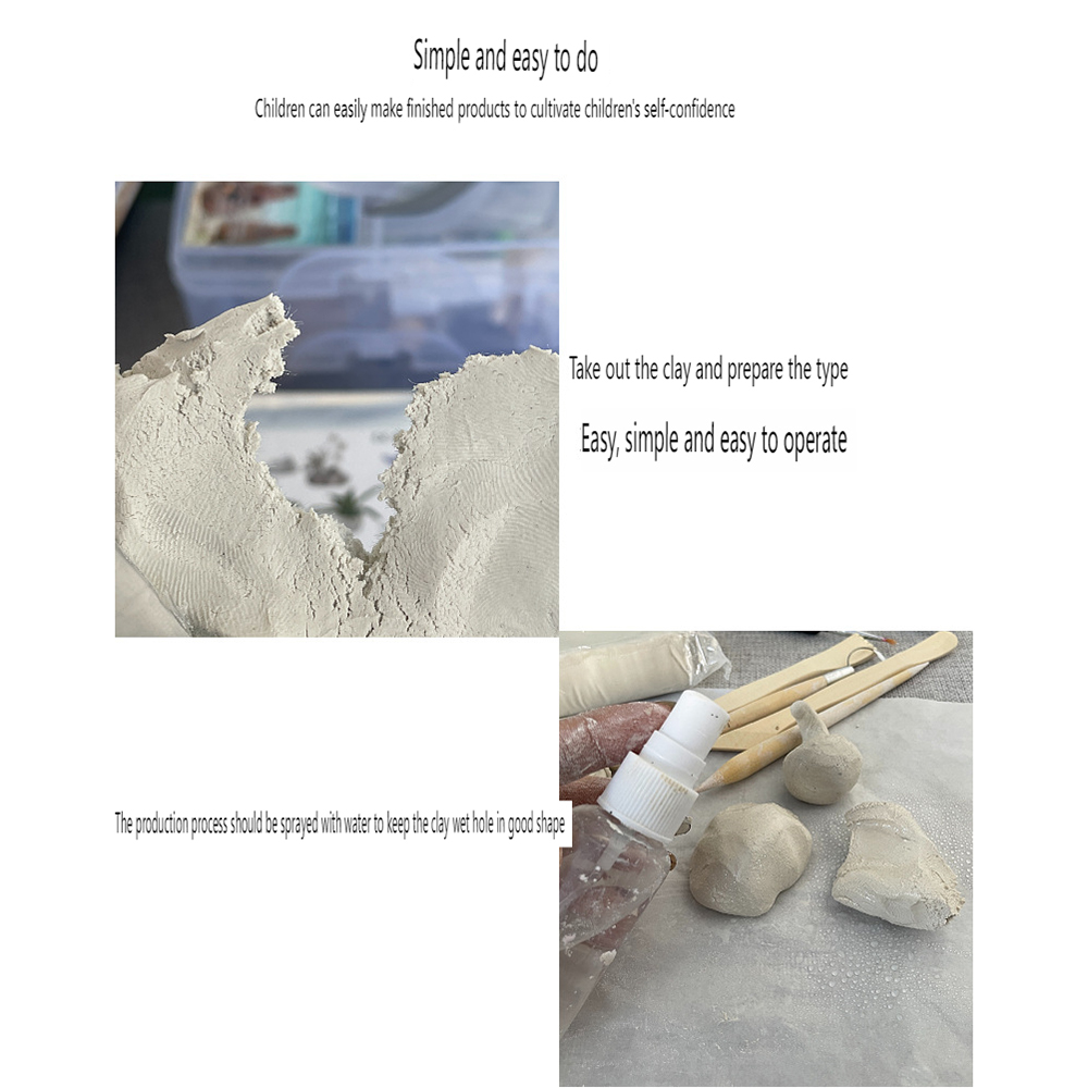 500g Tanah Liat Kering Udara T - Air Dry Clay ulasan dan harga
