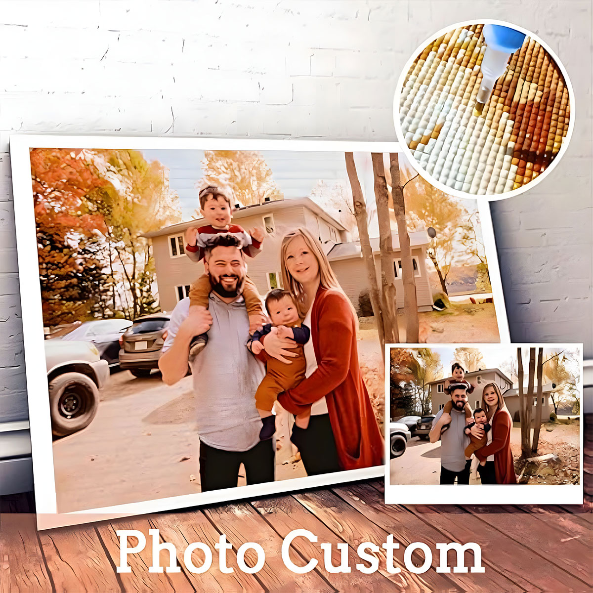 Lukisan Berlian Foto Kustom, K - Art And Craft Valentine ulasan dan harga