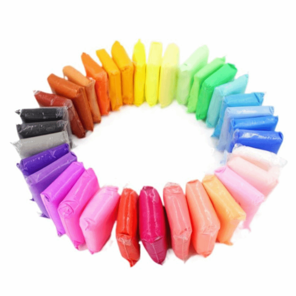 12/24/36pcs Plastisin Ultra-Ri - Air Dry Clay ulasan dan harga