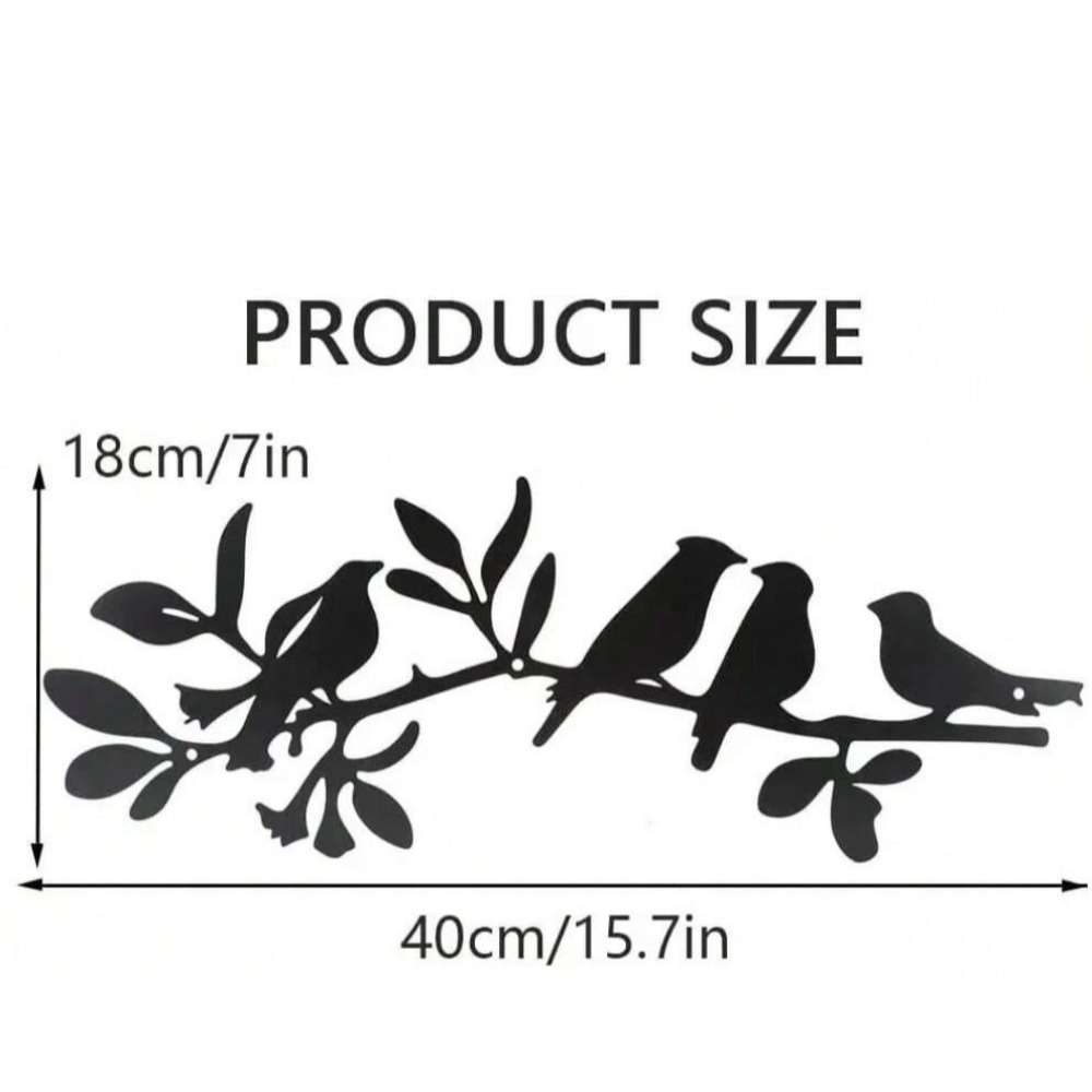CIFBUY Seni Dinding Logam Buru - Art Craft Tree ulasan dan harga