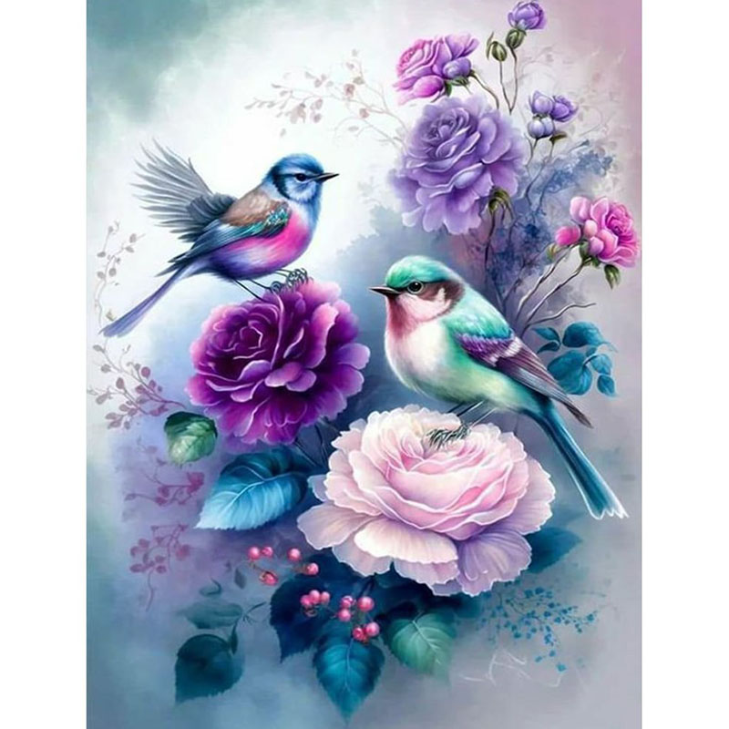 1 Set Lukisan Berlian Aroma Bu - Art Craft Flower ulasan dan harga