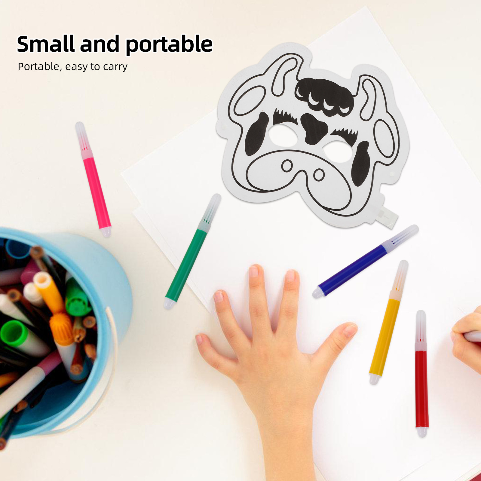 1Set Topeng Balon Grafiti DIY  - Art Craft Classes ulasan dan harga