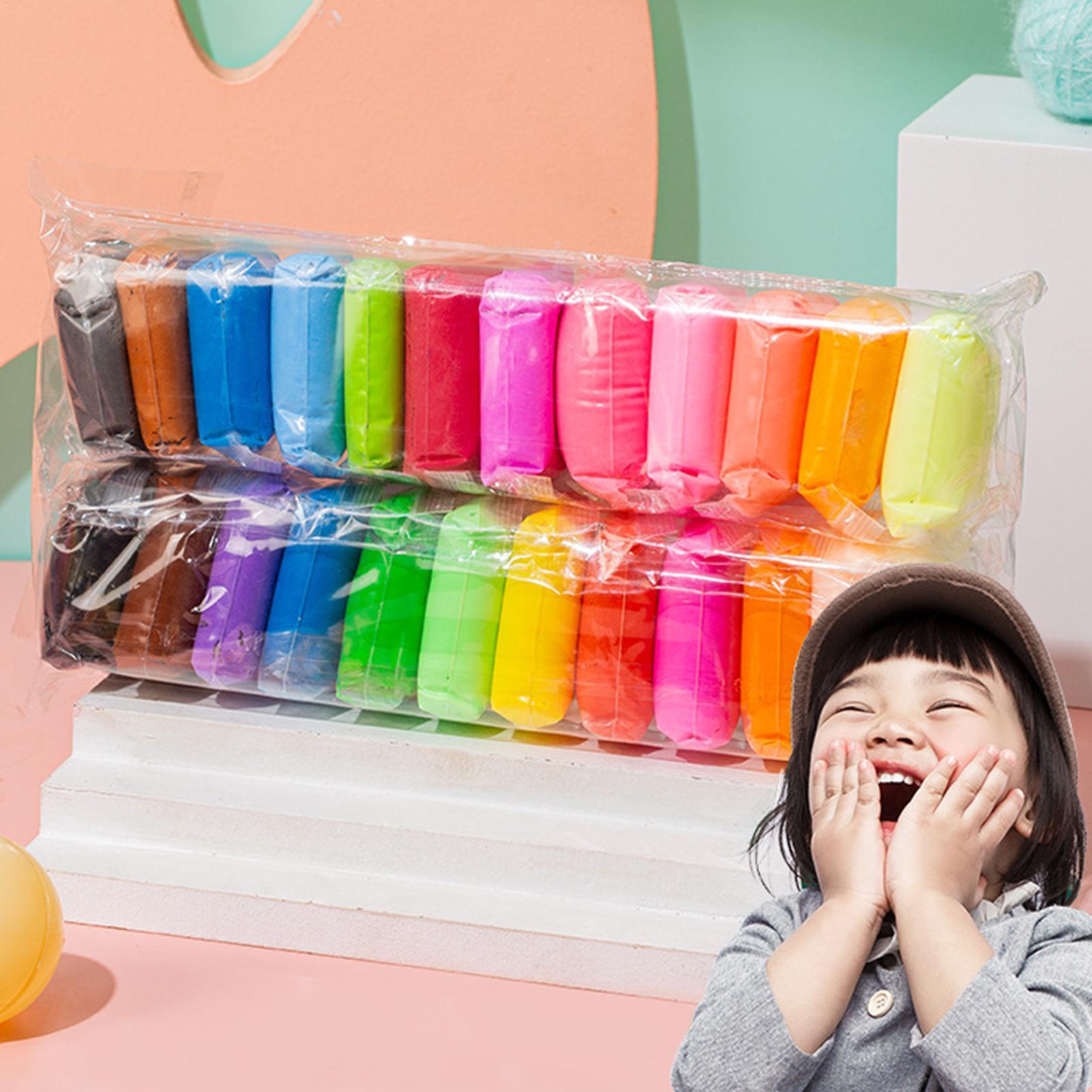 12 24 36 Warna Set Tanah Liat  - Air Dry Clay ulasan dan harga