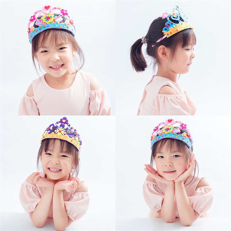 Mainan Kerajinan DIY mahkota k - Art Craft 4 Years Old ulasan dan harga