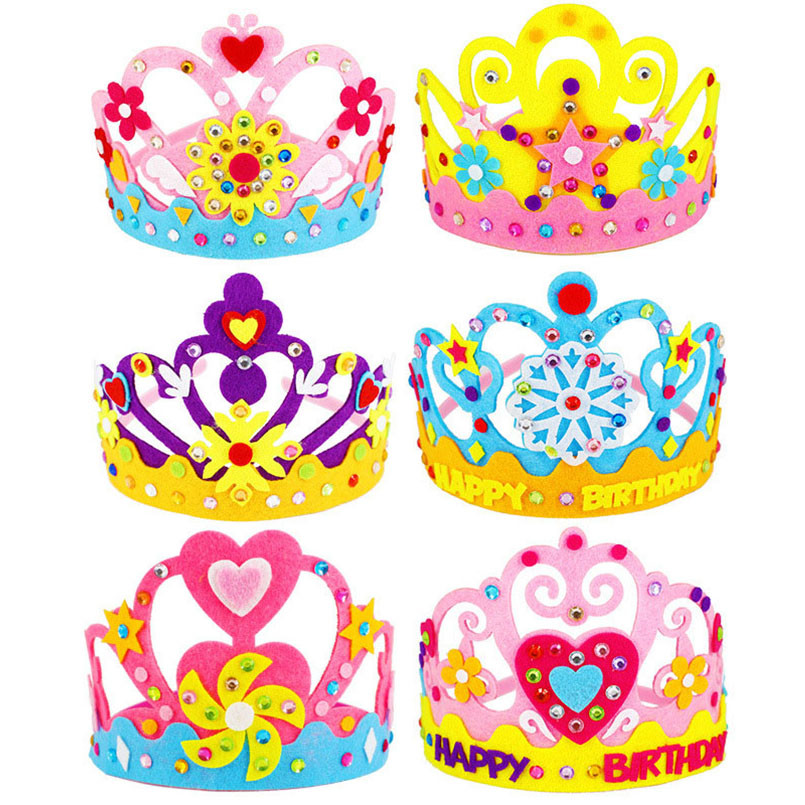 Mainan Kerajinan DIY mahkota k - Art Craft 4 Years Old ulasan dan harga
