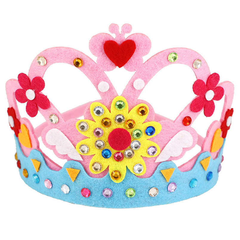 Mainan Kerajinan DIY mahkota k - Art Craft 4 Years Old ulasan dan harga