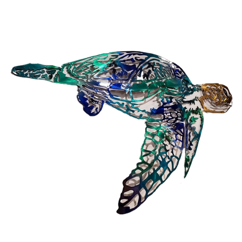Seni Logam Ikan Layar Penyu La - Art Craft Jellyfish ulasan dan harga