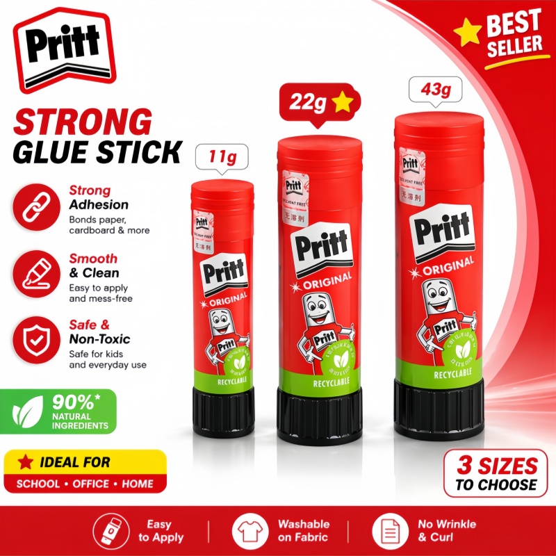 Lem Pritt Asli Non-Toksik Dapa - Art Craft 4 Years Old ulasan dan harga