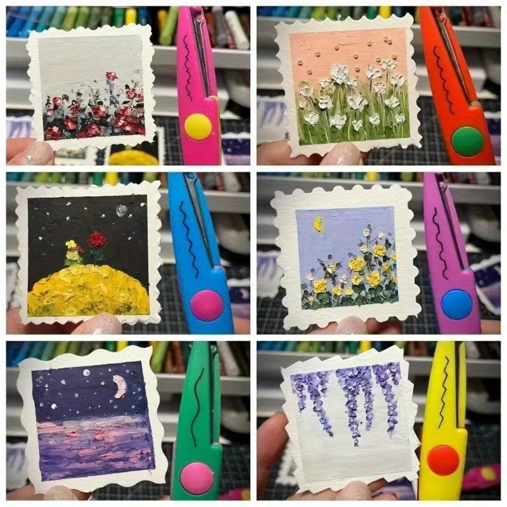 6 Buah/Set Gunting Bergelomban - Art Craft 4 Years Old ulasan dan harga