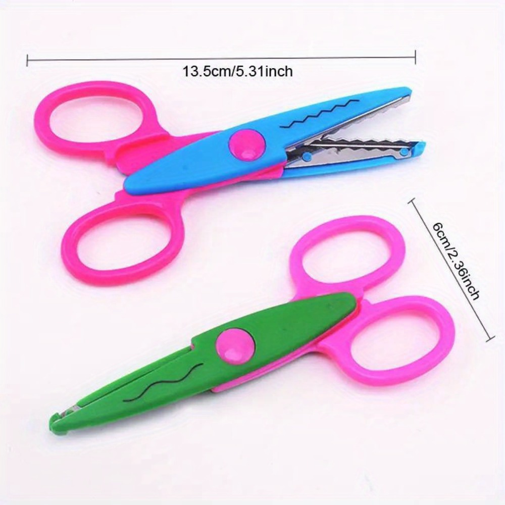 6 Buah/Set Gunting Bergelomban - Art Craft 4 Years Old ulasan dan harga