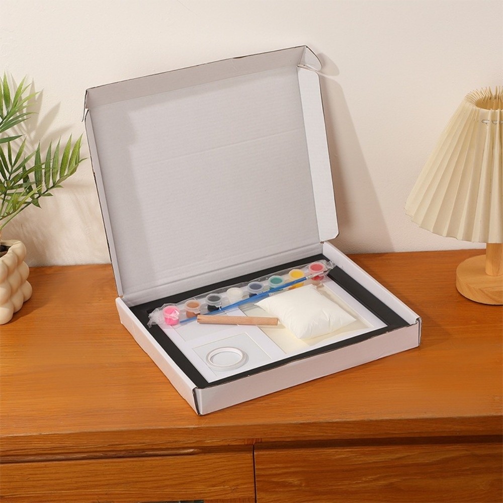 1 Set Kit Bingkai Cetakan Kaki - Air Dry Clay ulasan dan harga