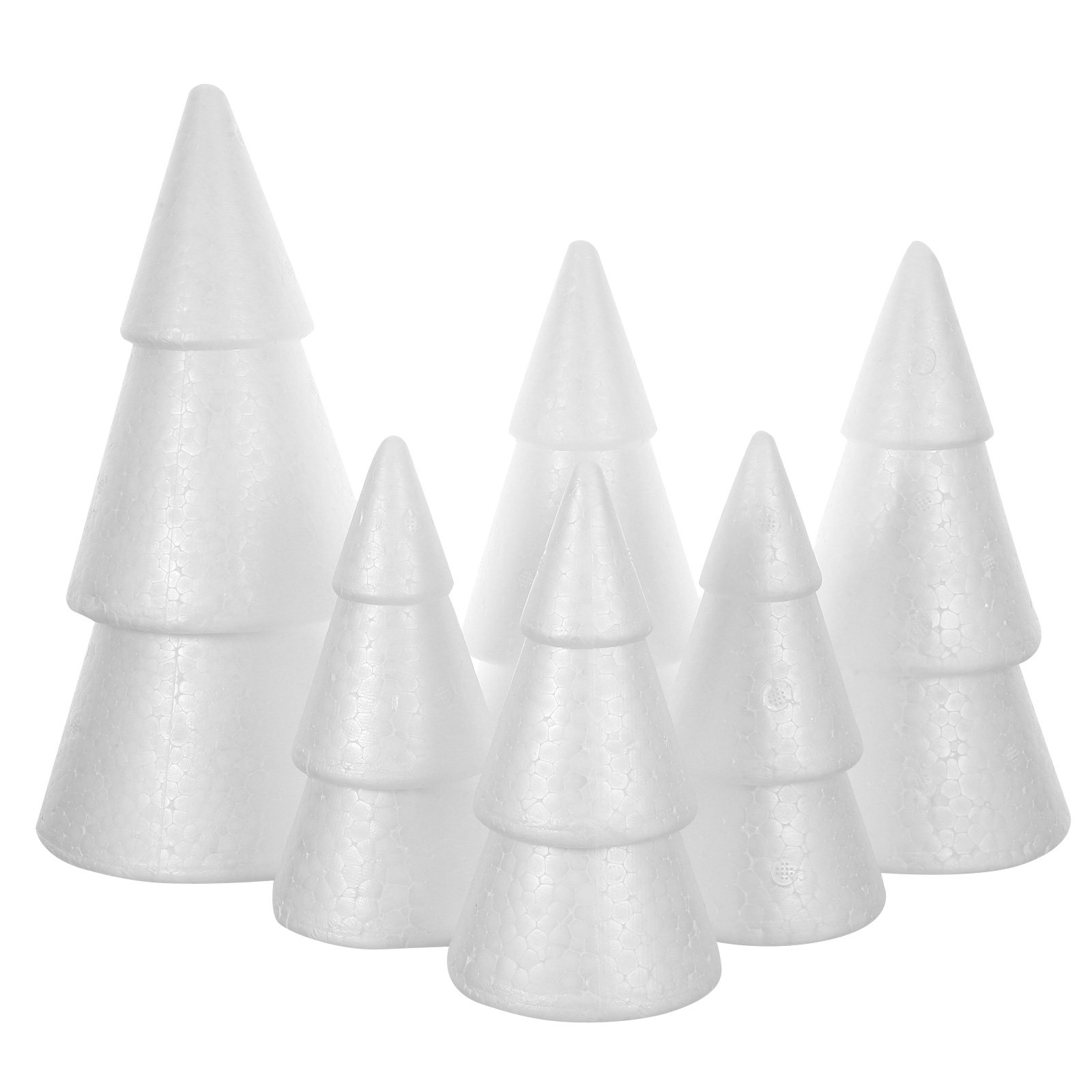 6 Buah Kerucut Busa Pohon Nata - Art Craft Tree ulasan dan harga