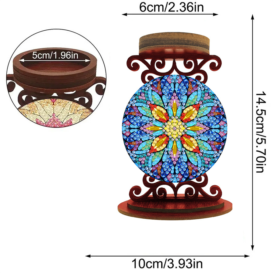 Tempat lilin berbentuk bunga,  - Art Craft Flower ulasan dan harga