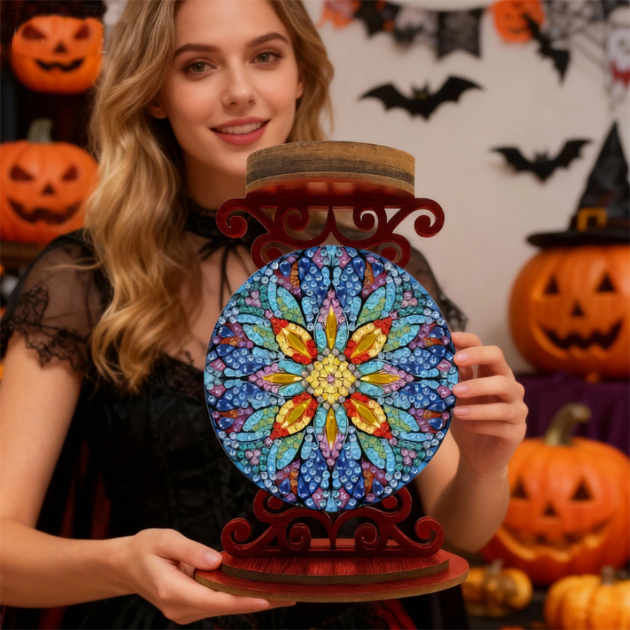 Tempat lilin berbentuk bunga,  - Art Craft Flower ulasan dan harga