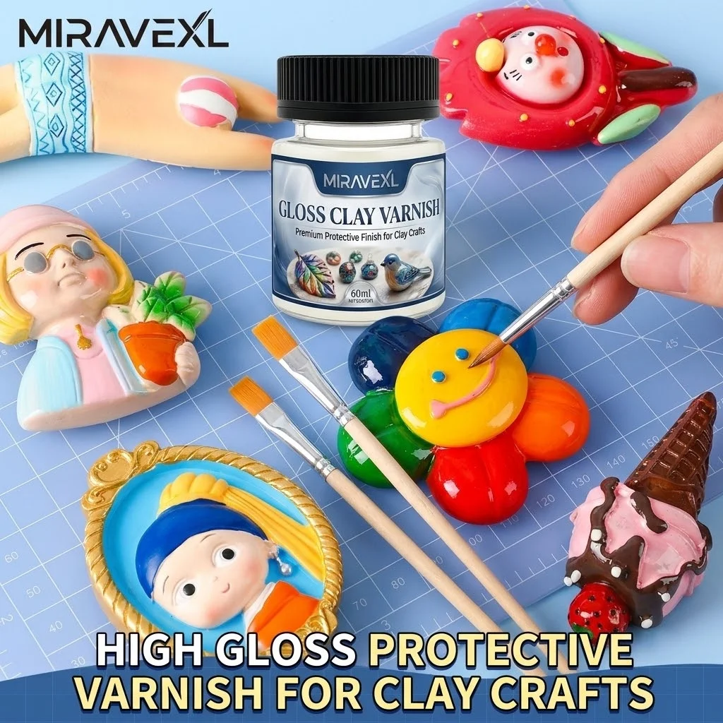 Set Pernis Tanah Liat Mengkila - Air Dry Clay ulasan dan harga