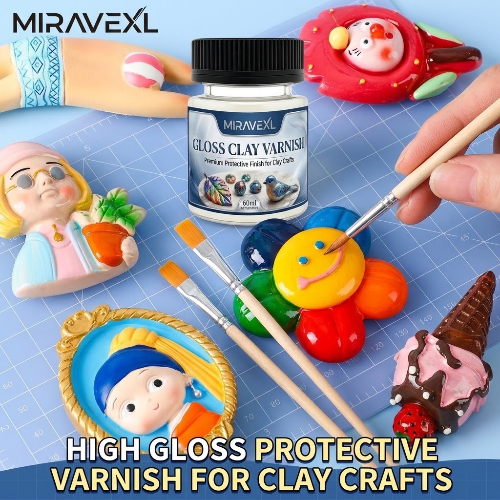Lapisan Glaze Tanah Liat Mengk - Air Dry Clay ulasan dan harga