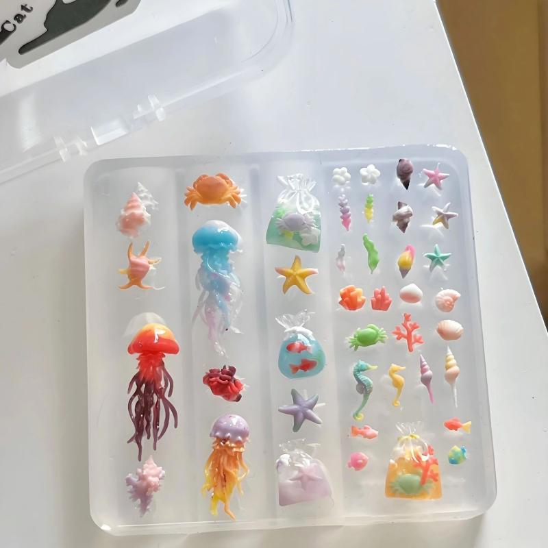 Cetakan Manikur Silikon Transp - Art Craft Jellyfish ulasan dan harga