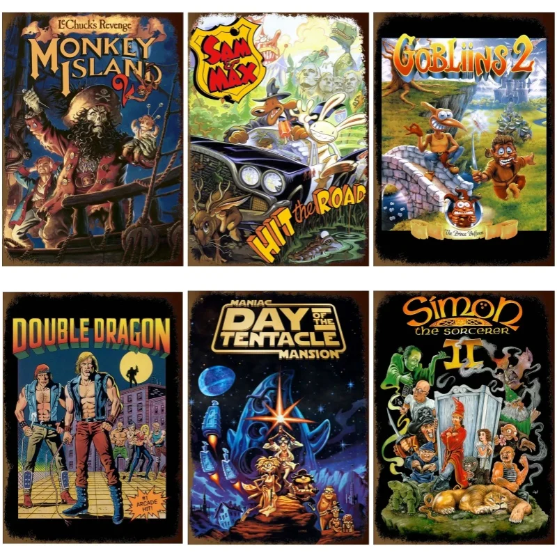 Papan Logam Game Klasik Era 80 - Art Craft Video ulasan dan harga