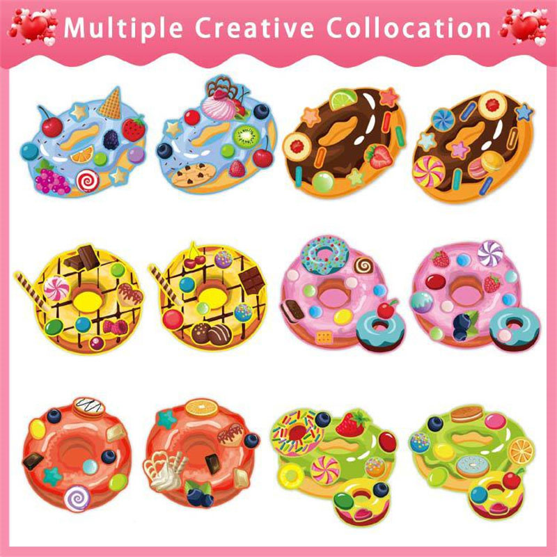 Stiker Donat Buatan Sendiri un - Art Craft 4 Years Old ulasan dan harga